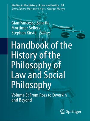 cover image of Handbook of the History of the Philosophy of Law and Social Philosophy